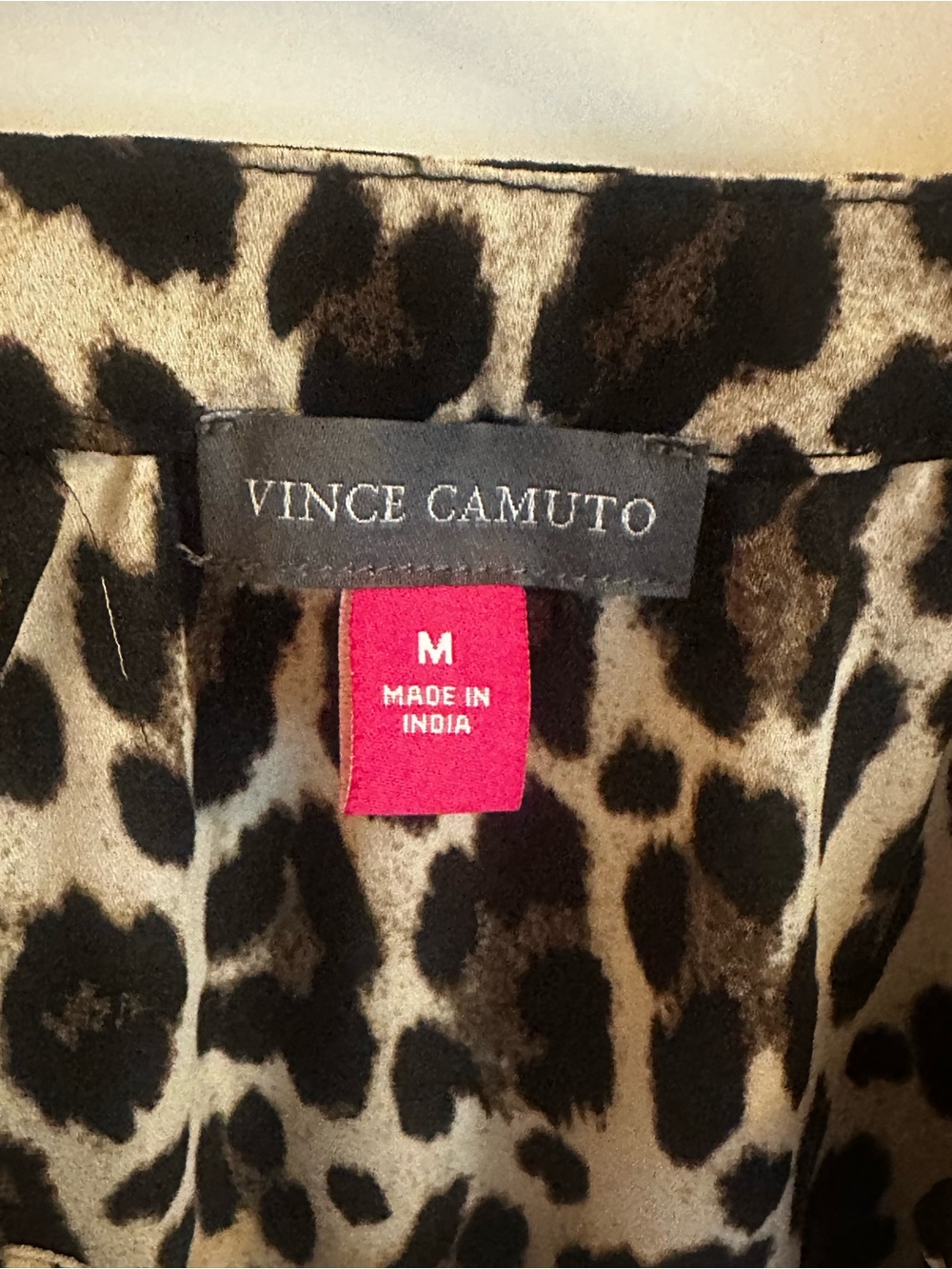 Vince Camuto Leopard Print Blouse - Picture 2 of 14